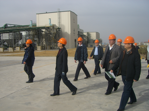 國家農業(yè)部、財政部以及甘肅省農業(yè)廳、財政廳等領導到公司考察調研