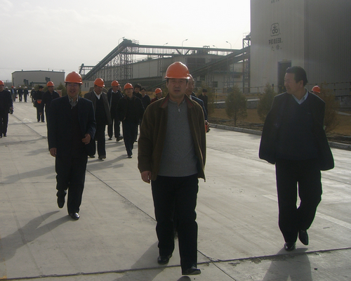 國家農業(yè)部、財政部以及甘肅省農業(yè)廳、財政廳等領導到公司考察調研